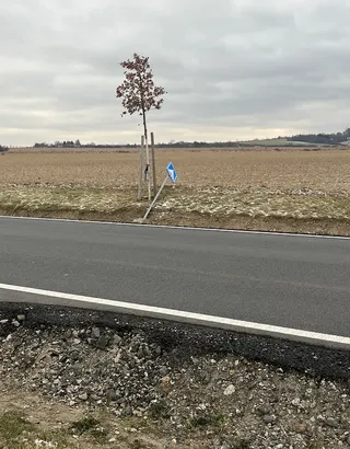 Proběhla oprava spadlých značek